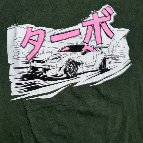 Eldon Green Turbo Graphic Tee - Picture 2 of 3